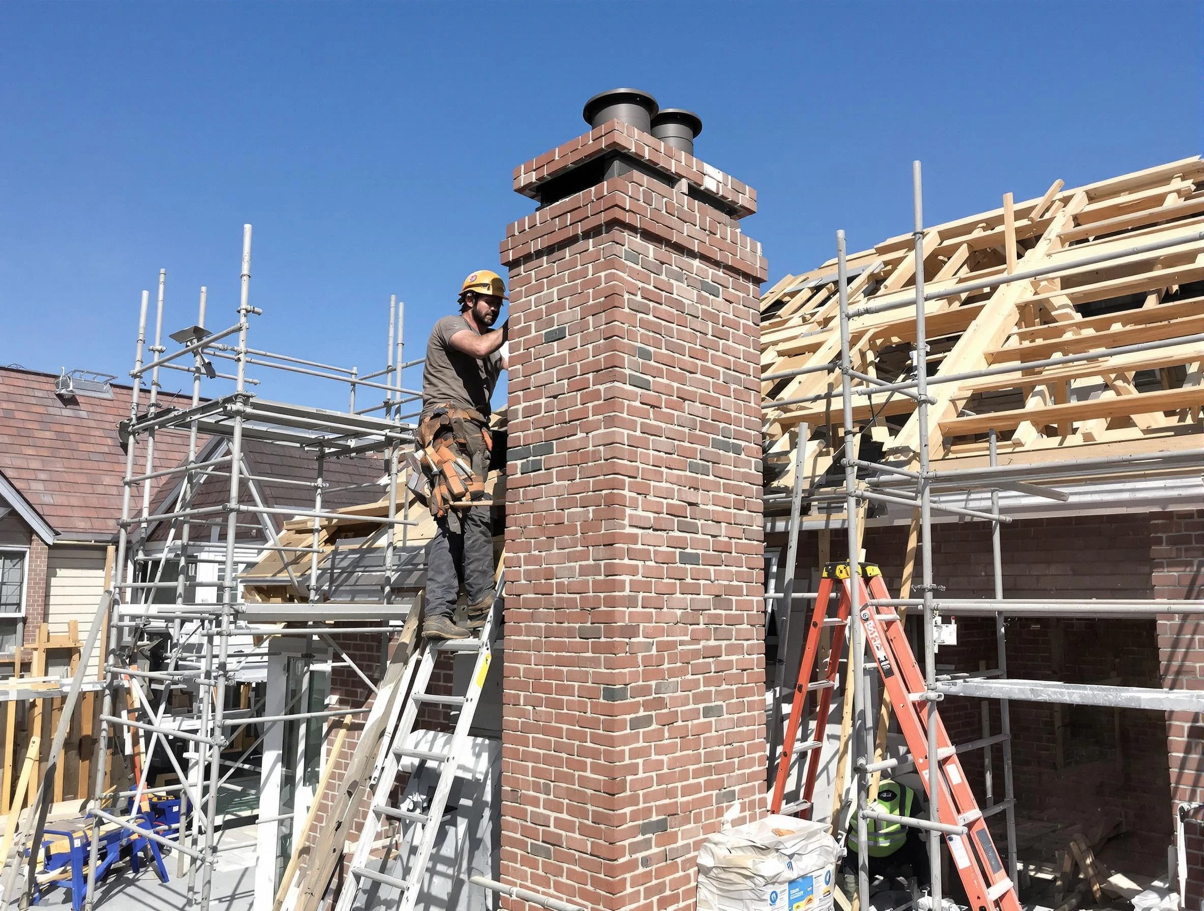 New chimney installation completed by Meadowbrook Chimney Sweep in Meadowbrook, AL
