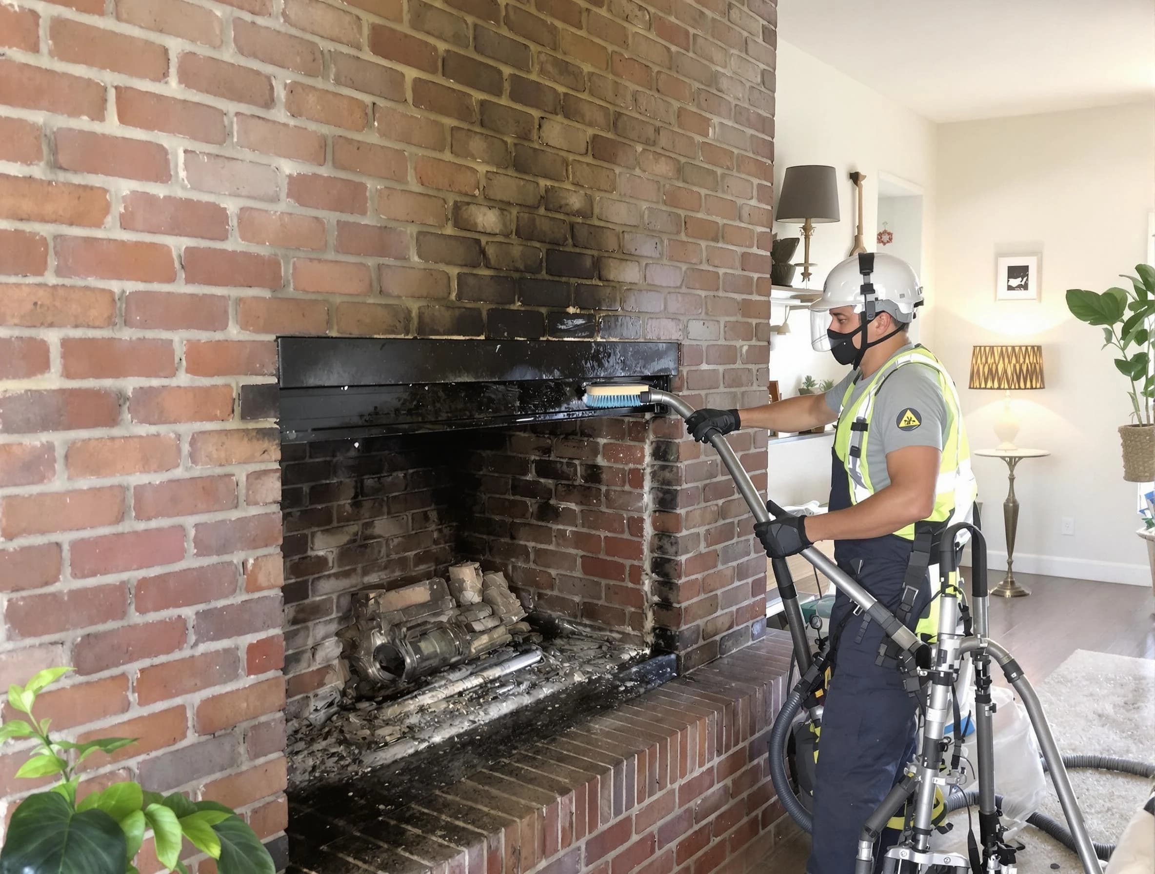 Meadowbrook Chimney Sweep providing fireplace cleaning services in Meadowbrook, AL
