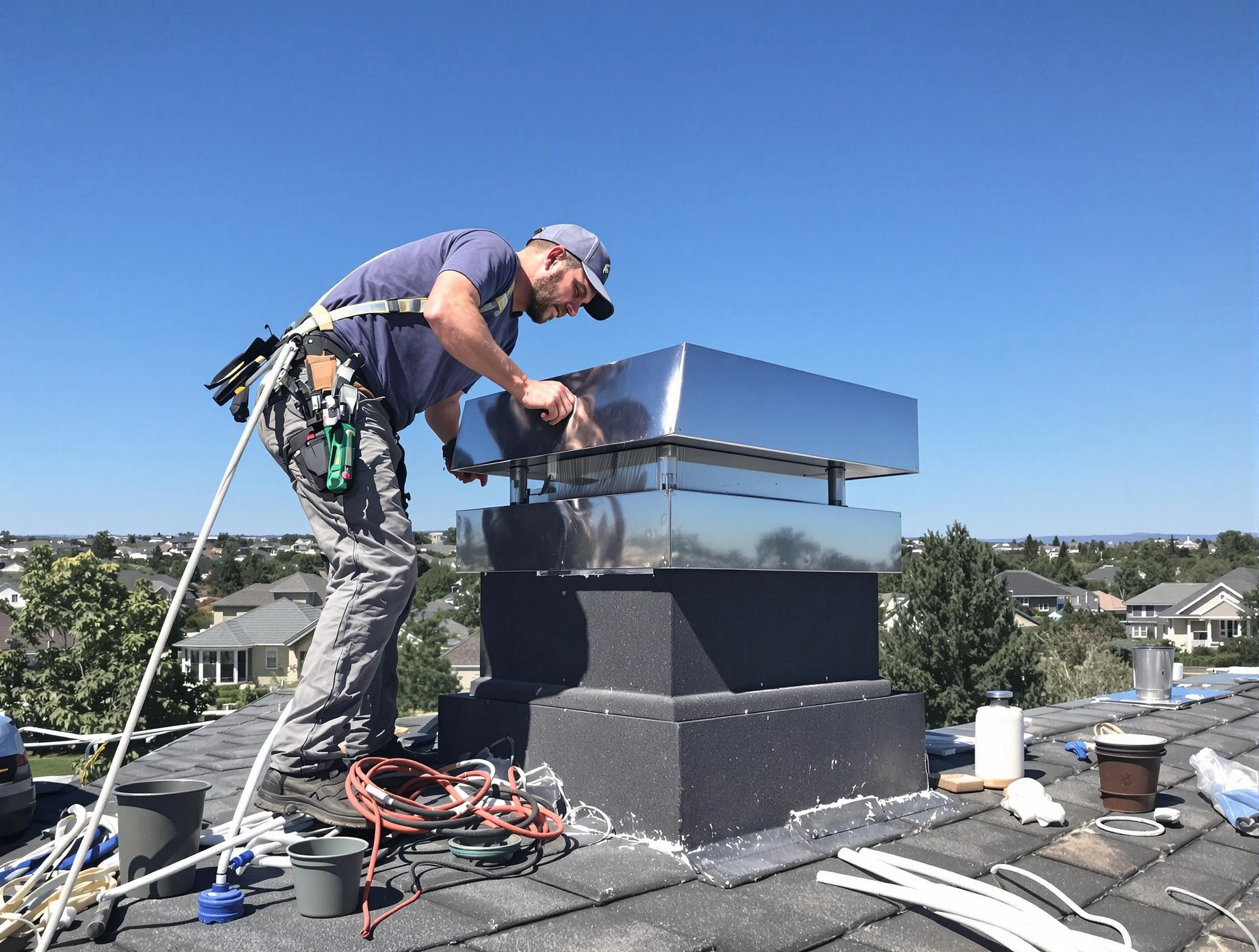 Chimney Cap Services in Meadowbrook
