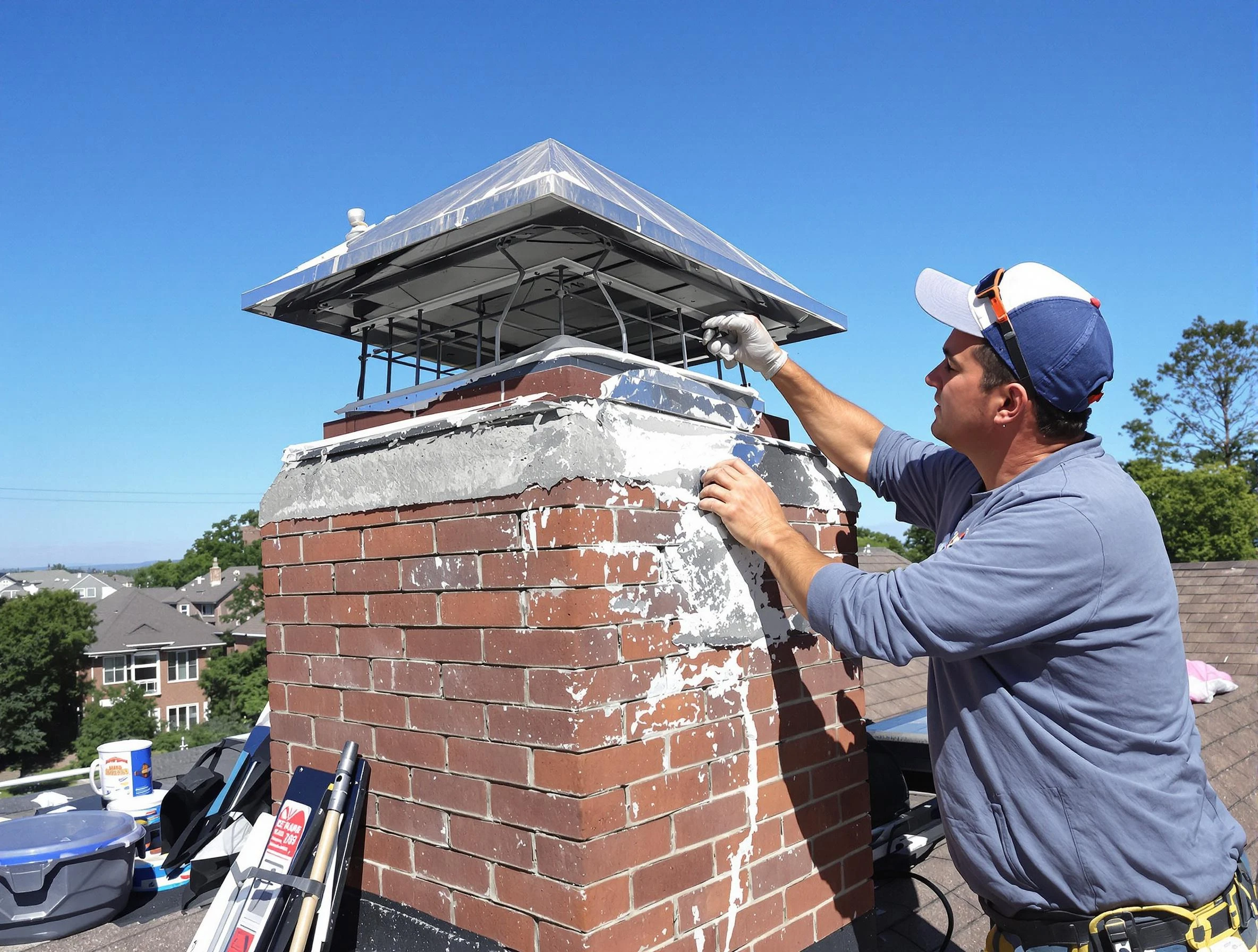 Chimney Crown Services in Meadowbrook