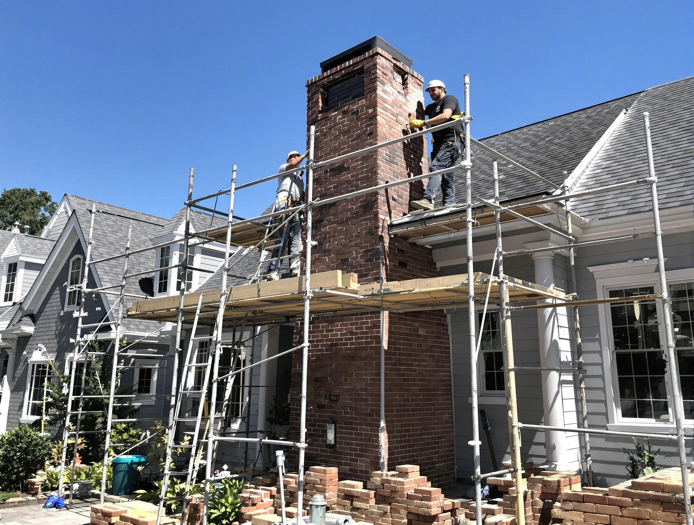 Chimney Rebuilding in Meadowbrook